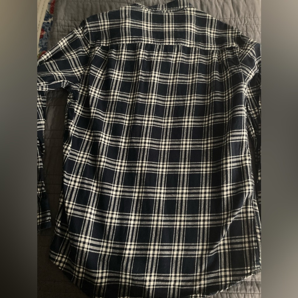 Original Vintage waterproof in plaid blue and white